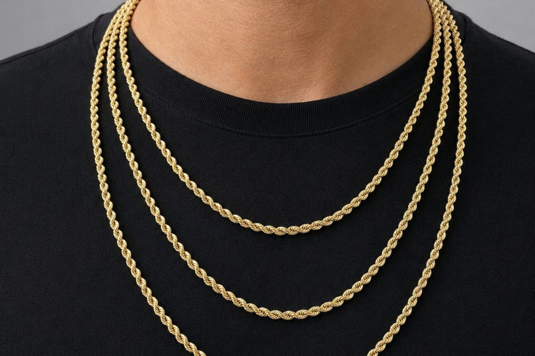 How Long Should Your Gold Chain Be? A Length Guide for Every Neckline
