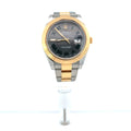 41mm Rolex Datejust Two-Tone Oyster Band Wimbledon Dial Watch - main product photo