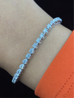 10K Gold Dazzling Diamond Tennis Bracelet - additional product view 5