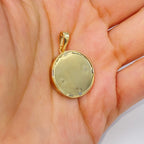 14K Gold Evil Eye Shine Diamond Pendant - additional product view 6