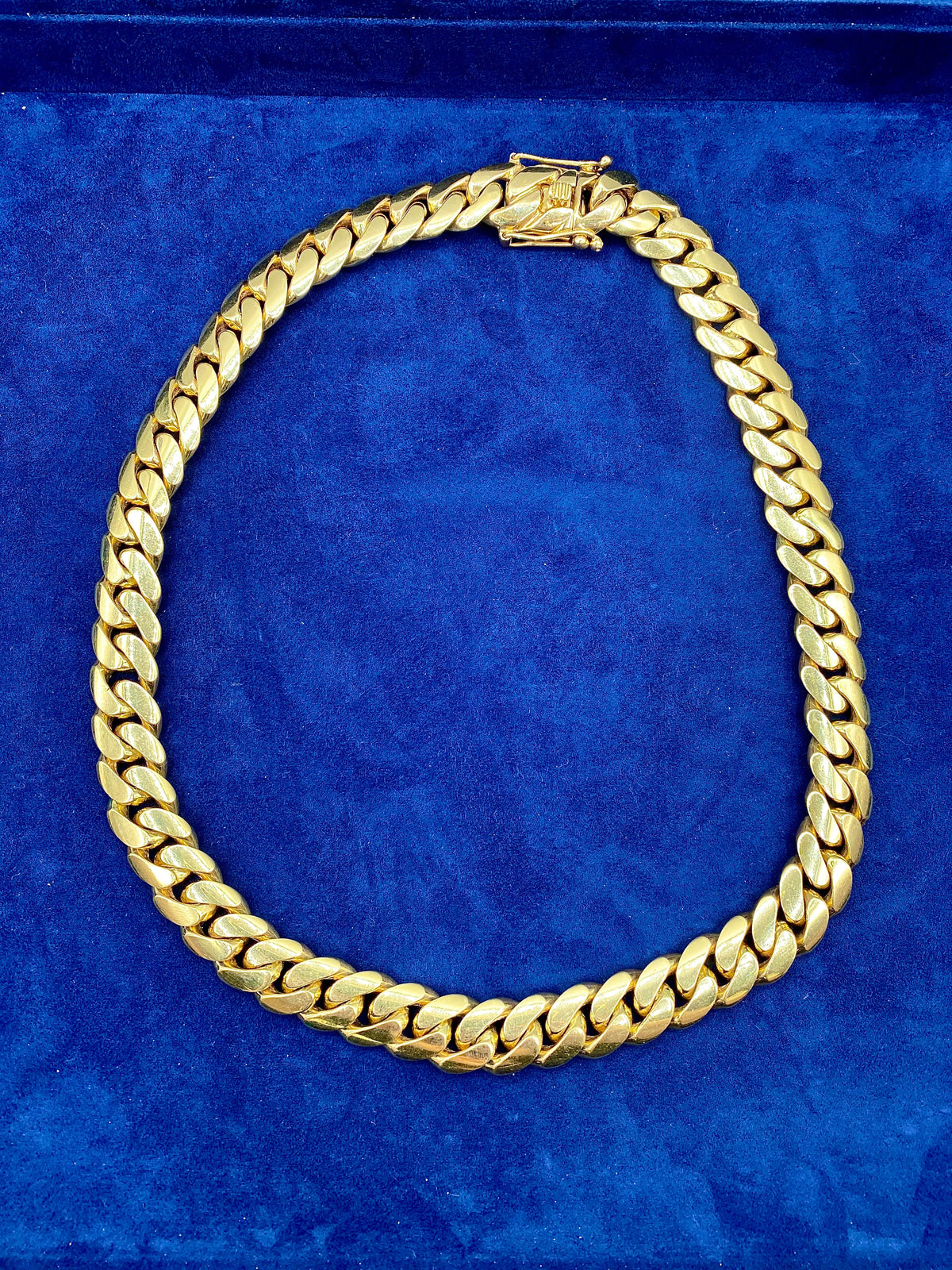 14K Solid Gold Cuban Chain 15.5mm 22 in - additional product view 4
