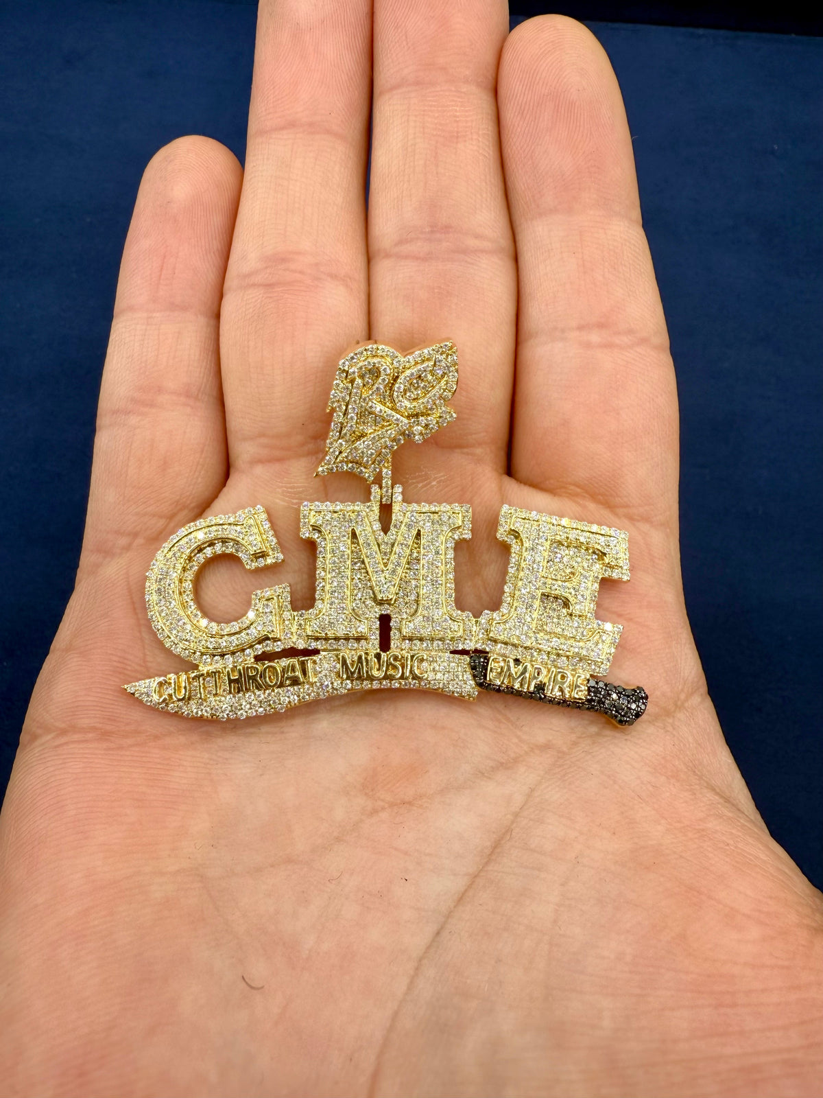 Custom CME Diamond Pendant - additional product view 2