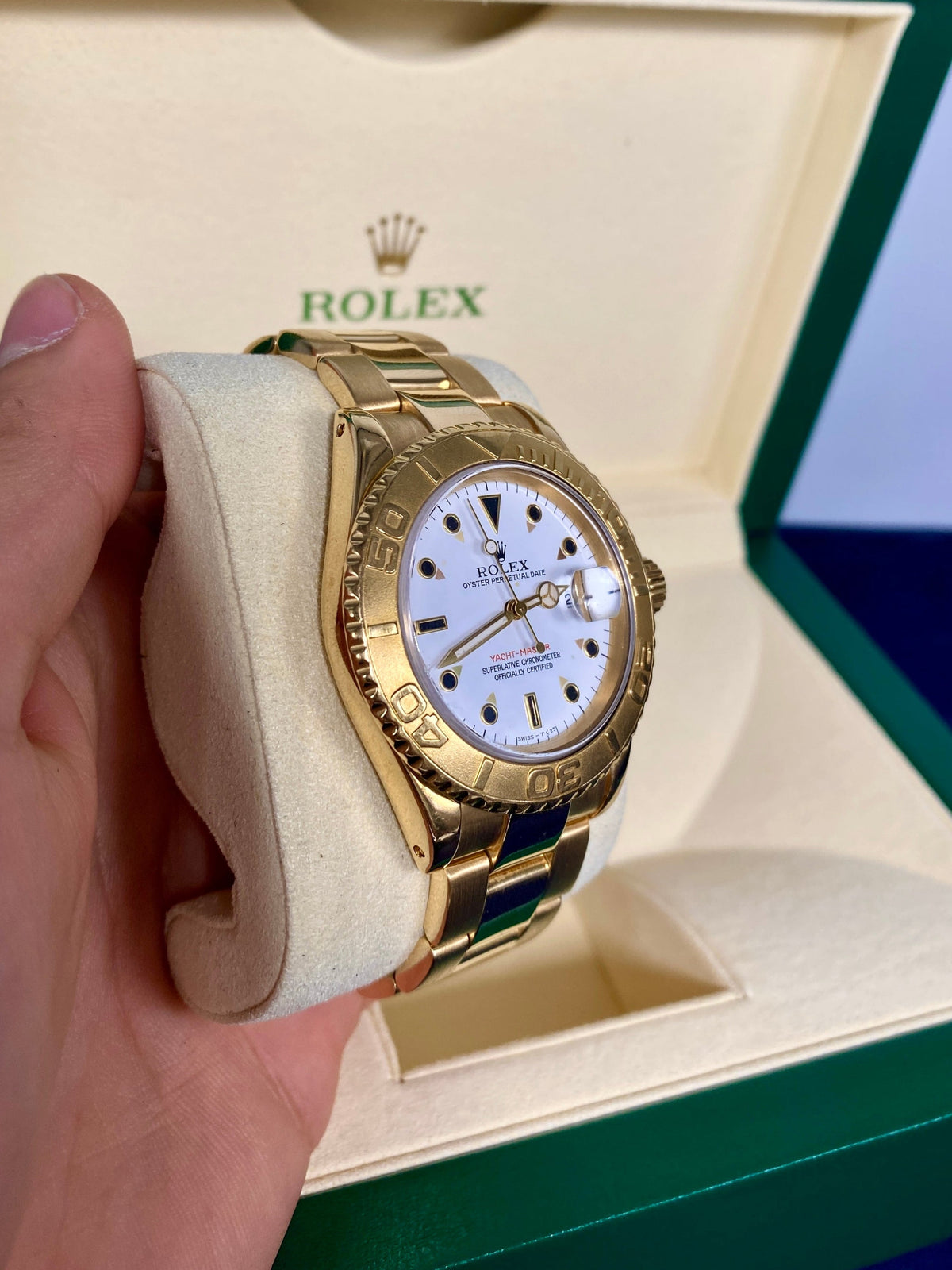 Rolex Yacht Master 18K Gold Watch - additional product view 4