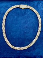 14K Rose Gold Jumbo Diamond Cuban Chain 12mm - additional product view 8