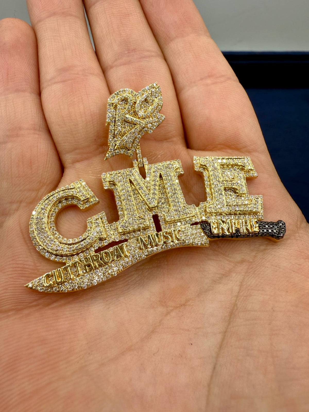 Custom CME Diamond Pendant - additional product view 3