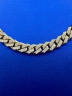 14K Gold Jumbo Diamond Cuban Chain 10mm - additional product view 7