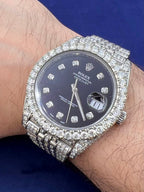 Rolex Datejust 41mm Iced Out Watch - additional product view 6