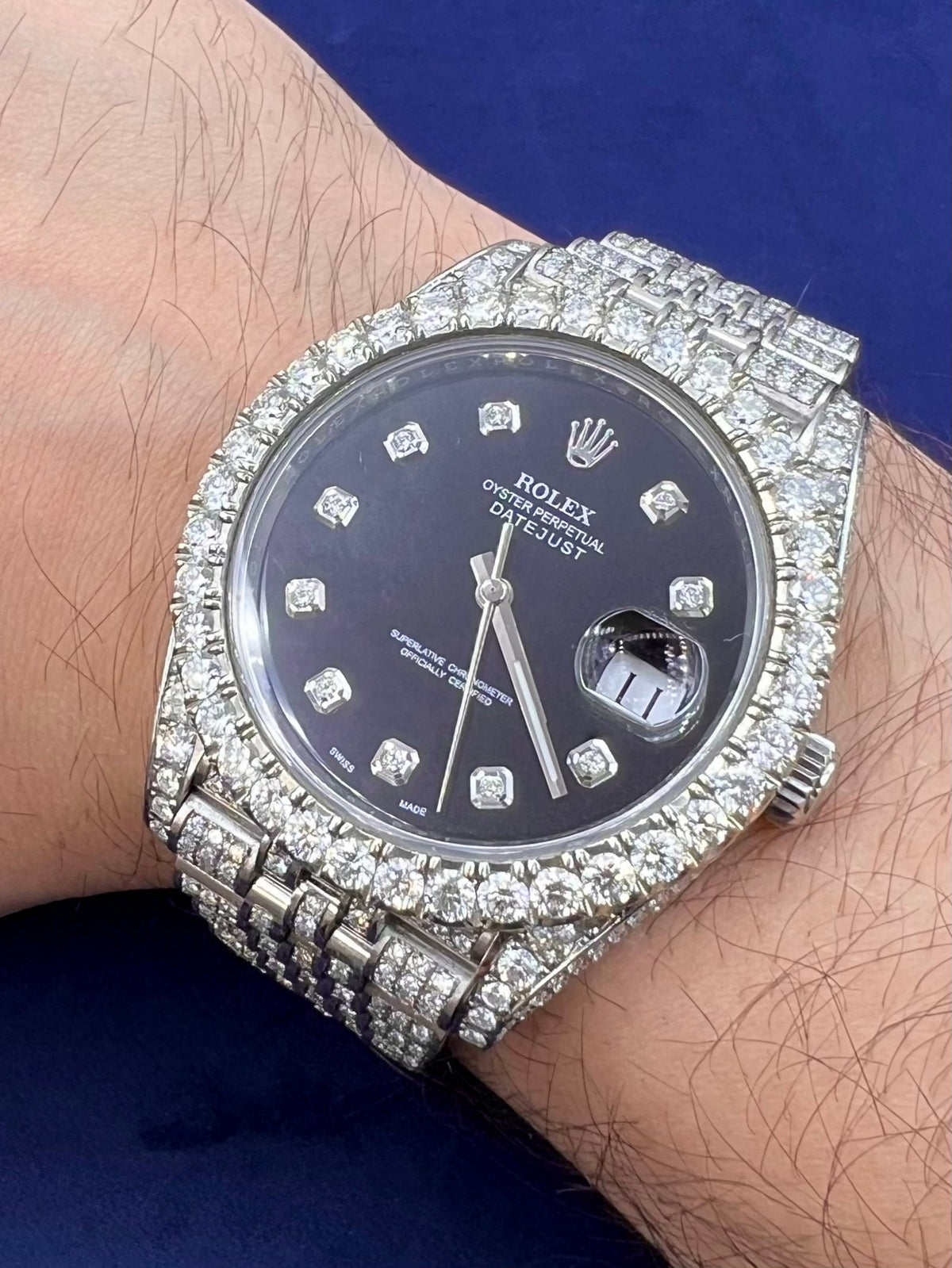 Rolex Datejust 41mm Iced Out Watch - additional product view 6