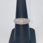 10K Gold Diamond Crown Pave Engagement Ring - additional product view 5