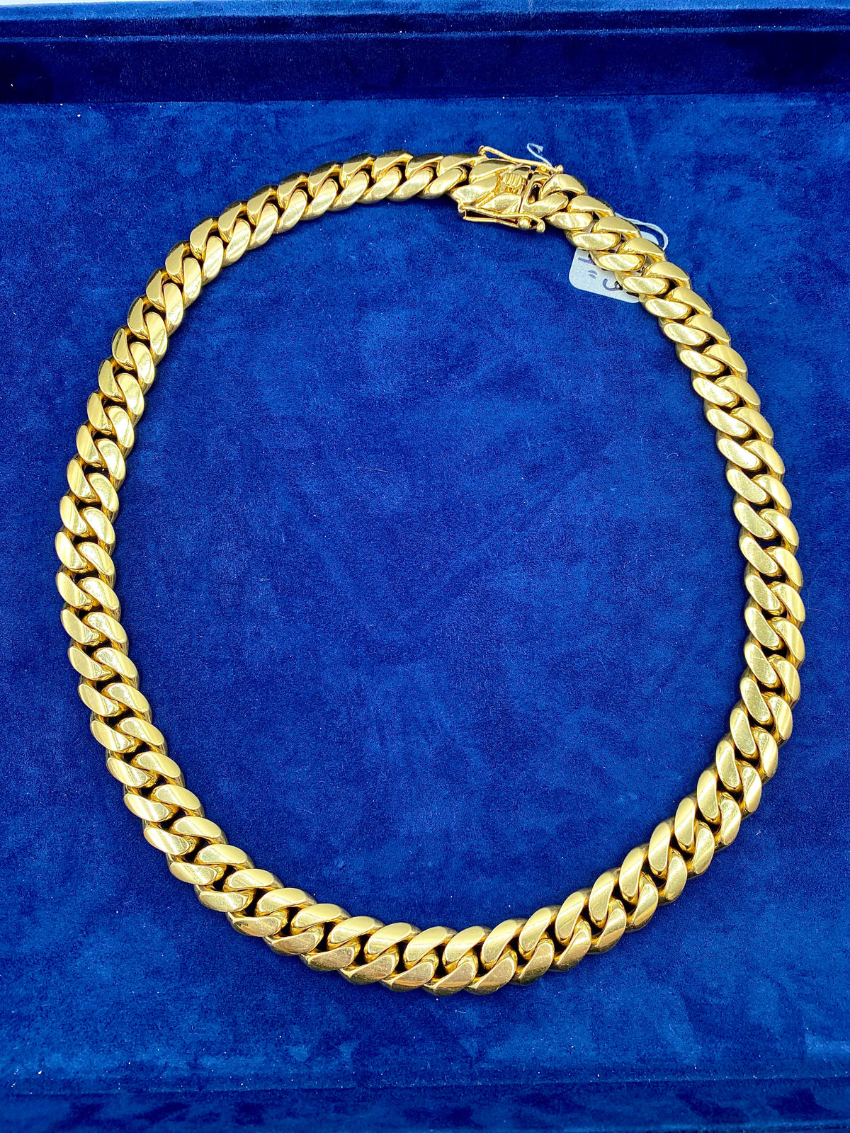 14K Solid Gold Cuban Chain 15mm 24 in - additional product view 4