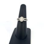 14K Gold Oval Diamond Engagement Ring - additional product view 4
