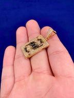 10K Gold King of Diamonds Charm - additional product view 5