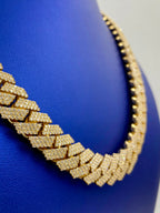 14K Gold Jumbo Diamond Cuban Chain 15.5mm - additional product view 3