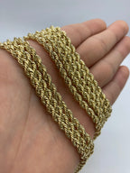 14K Gold Rope Chain 4.3mm - additional product view 3