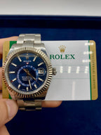 Rolex Stainless Steel Sky Dweller 336934 Blue Jubilee - additional product view 7
