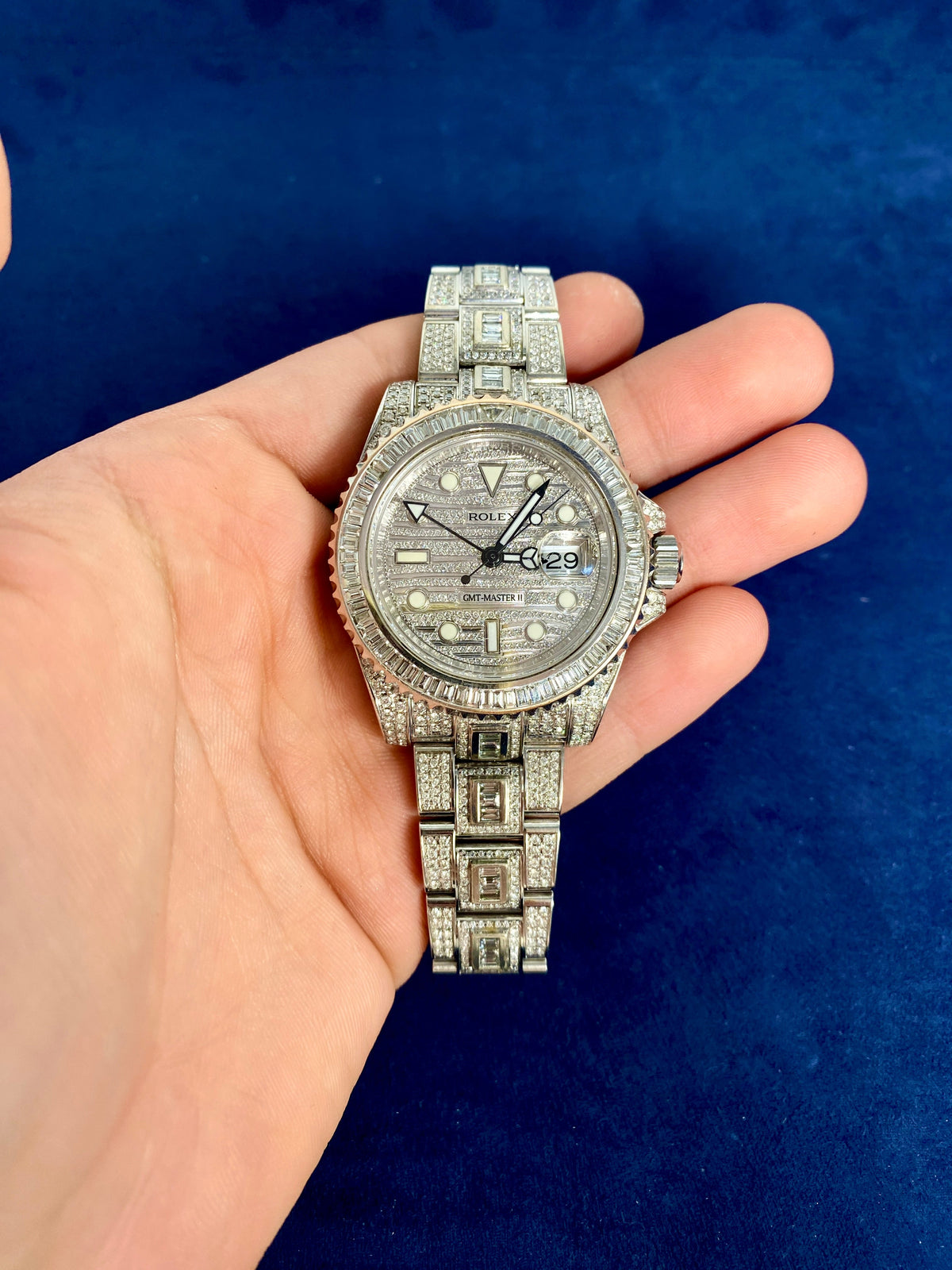 Rolex Gmt-Master II Bust Down Watch - main product photo