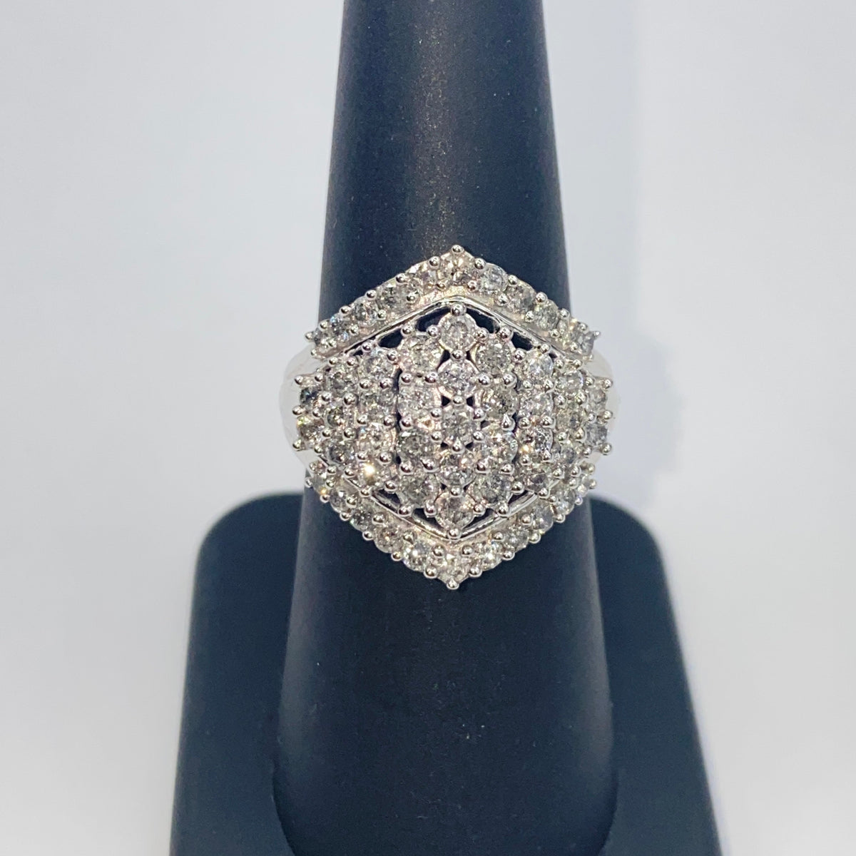 10K Gold Diamond Ring - additional product view 4