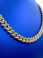 14K Gold Jumbo Diamond Cuban Chain 10mm - additional product view 3