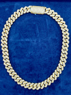 14K Gold Jumbo Diamond Cuban Chain 16.5mm - additional product view 8