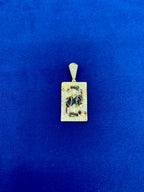 10K Gold King of Diamonds Charm - additional product view 2