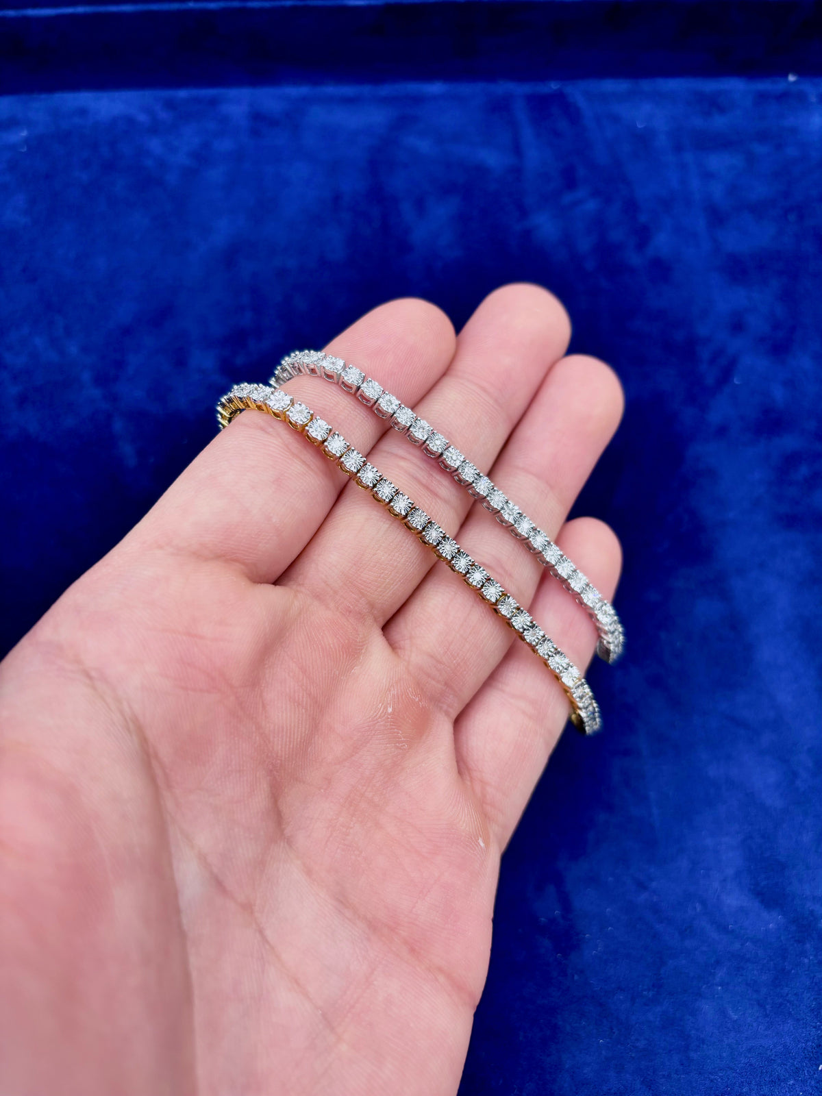 10K Gold 3mm Diamond Dream Bracelet - additional product view 3