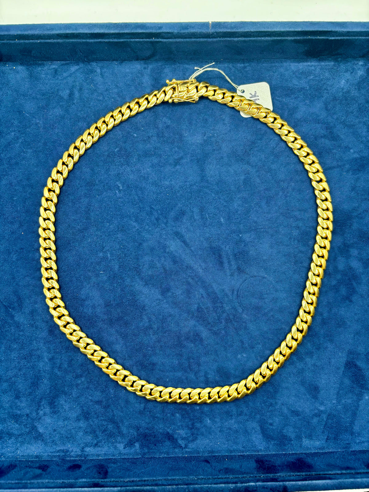 14K Gold Cuban Link Chain 10.3mm 24 in - additional product view 4