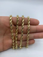 14K Gold Rope Chain 4.8mm - additional product view 3
