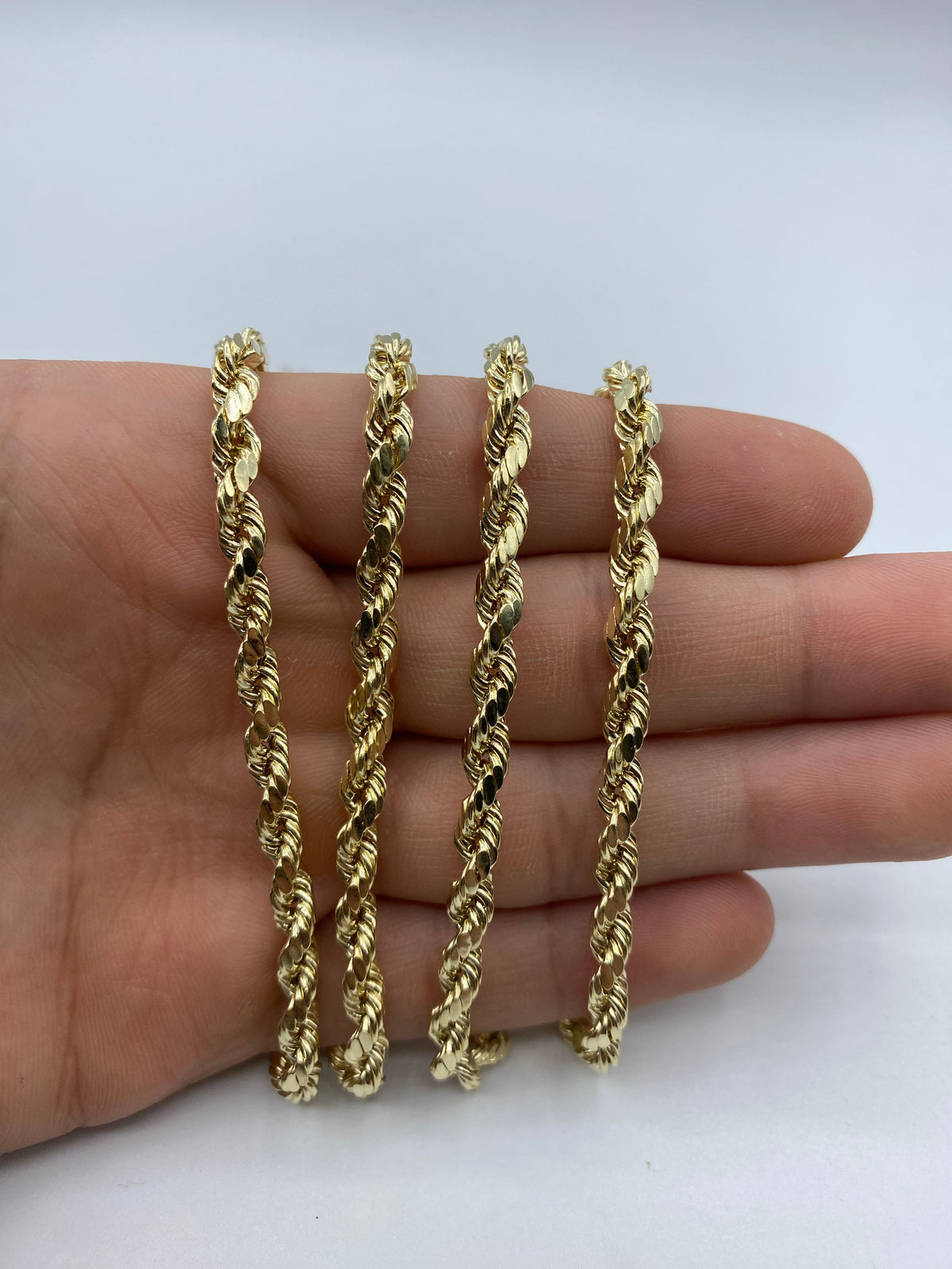 14K Gold Rope Chain 4.8mm - additional product view 3