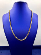 14K 5mm Gold Franco Chain 22 in - additional product view 2
