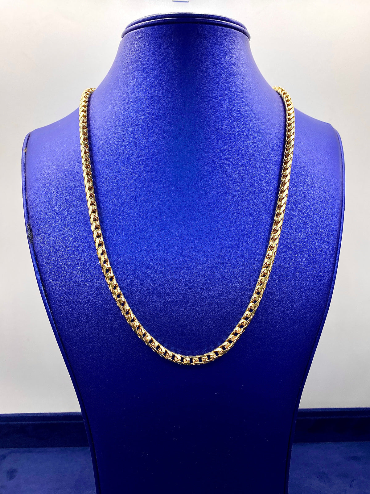 14K 5mm Gold Franco Chain 22 in - additional product view 2