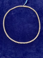 14K Gold Elegance Diamond Tennis Necklace - additional product view 5
