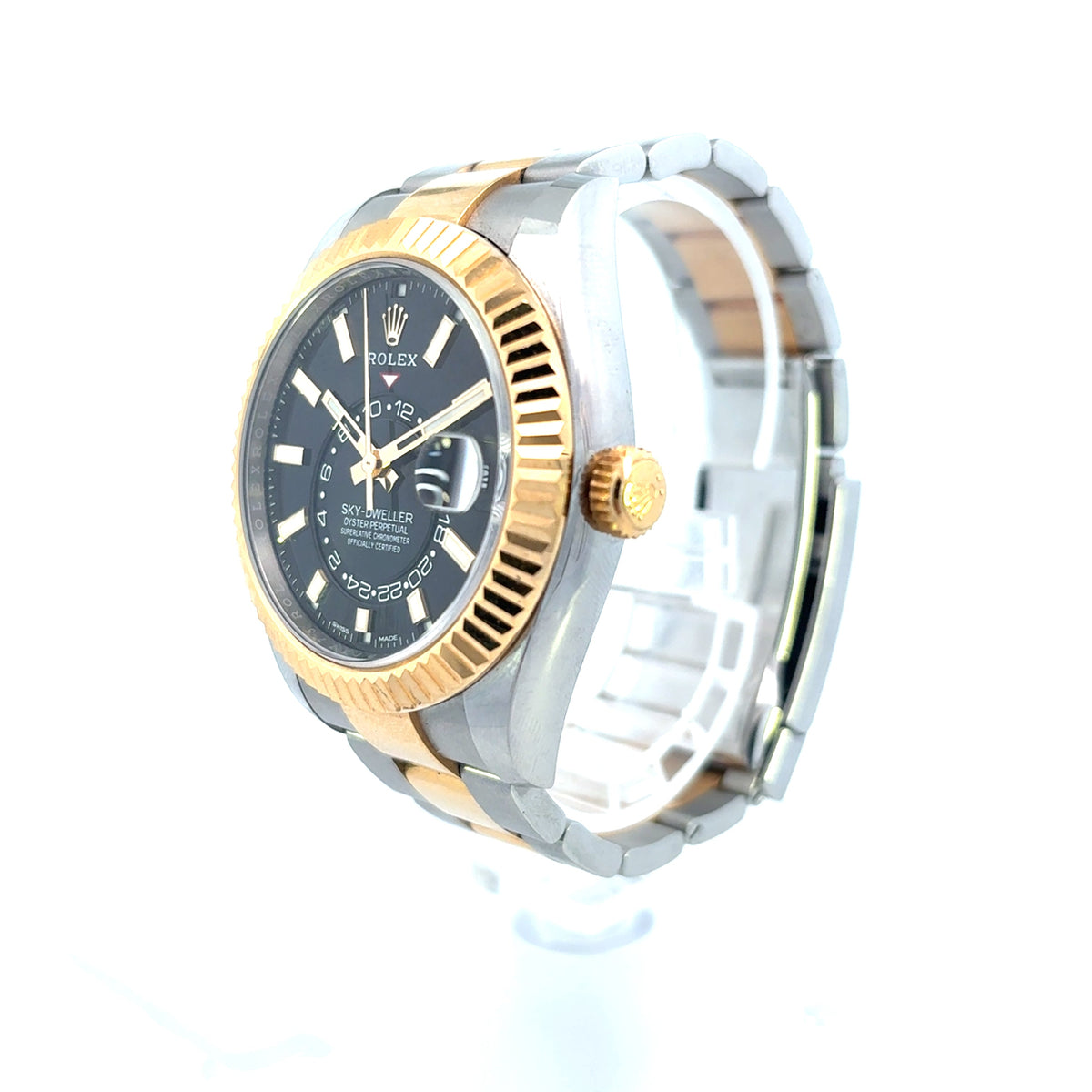 42mm Rolex Sky Dweller Two-Tone Oyster Band Watch - additional product view 2