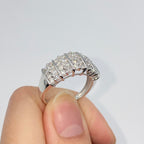 10K Gold Cluster Diamond Ring - additional product view 4