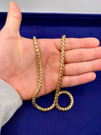 14K 5mm Gold Franco Chain 22 in - additional product view 4