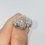 10K Gold Cluster Diamond Ring - additional product view 3