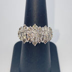 10K Gold Cluster Diamond Ring - additional product view 5