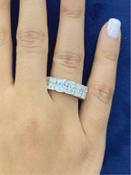 Radiant Cut Elegant Diamond Ring Band - additional product view 8