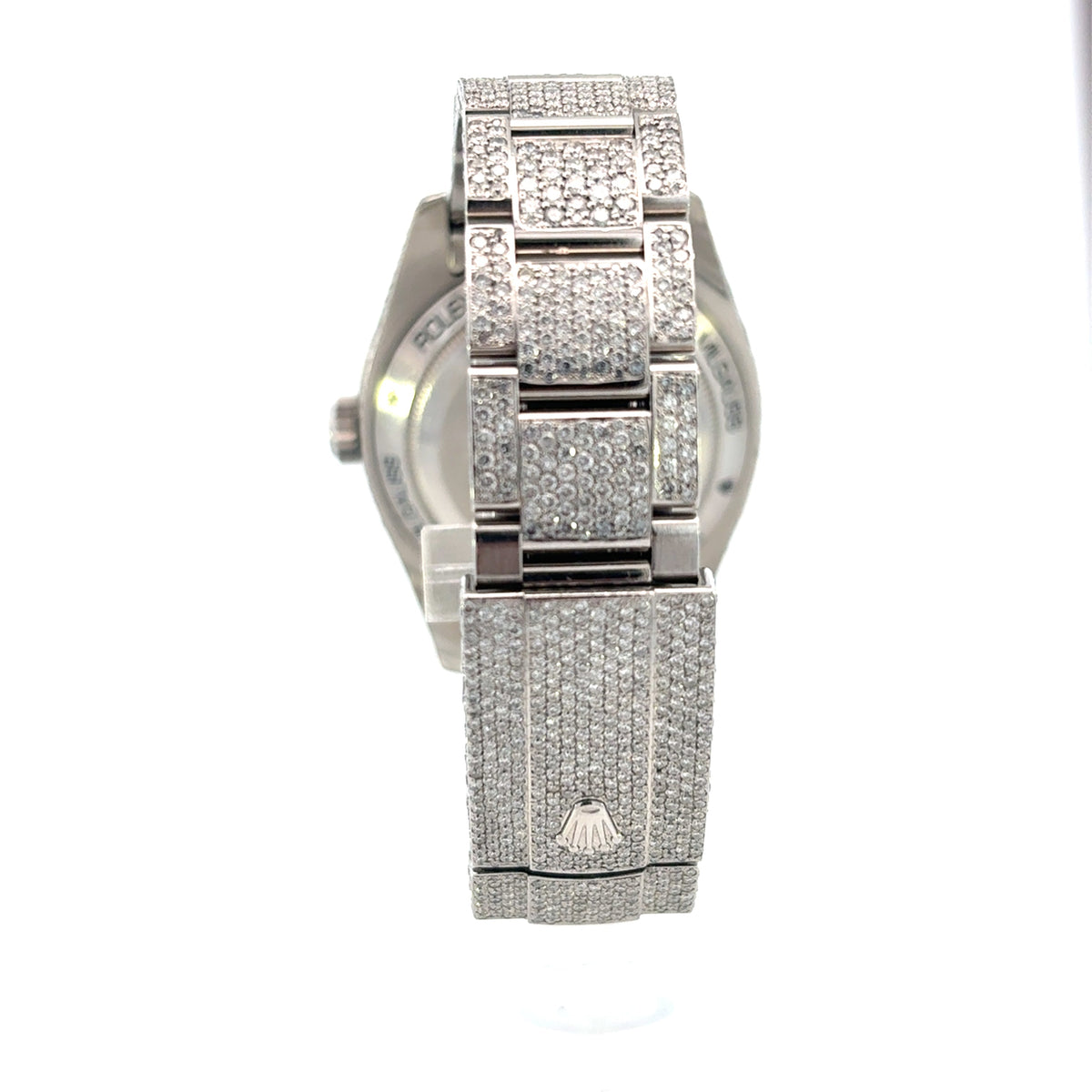 40mm Rolex Milgauss Full Diamond Bust-Down Watch - additional product view 6