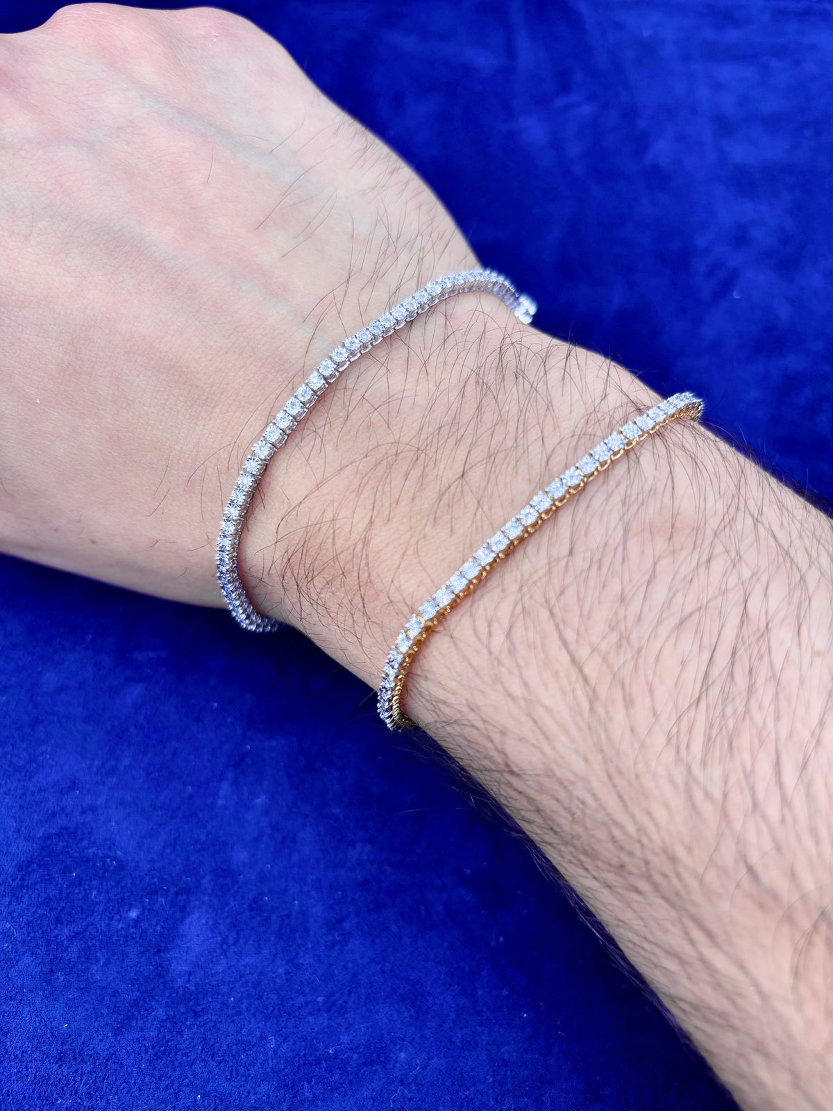 10K Gold 2mm Diamond Dream Bracelet - additional product view 2