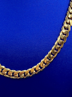 14K Gold Cuban Link Chain 9.7mm 22I - additional product view 6