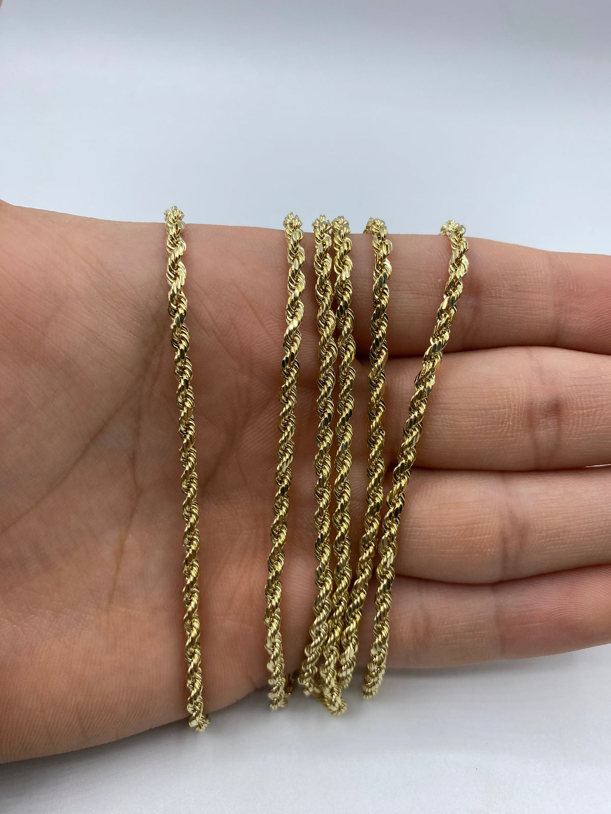 14K Gold Rope Chain 3mm - additional product view 4