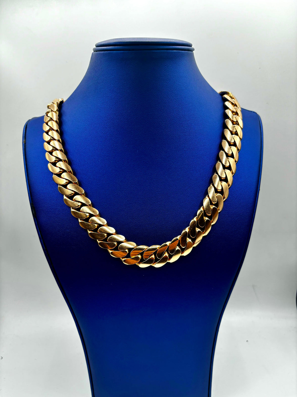 14K Rose Gold Cuban Chain 16.5mm 22 in - additional product view 2