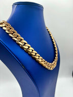 14K Rose Gold Cuban Chain 16.5mm 22 in - additional product view 3
