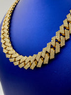 14K Gold Jumbo Diamond Cuban Chain 17.4mm - additional product view 4