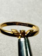 18K Gold Armani Ring - additional product view 6