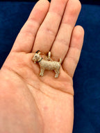 10K Gold Large Goat Diamond Pendant - additional product view 5