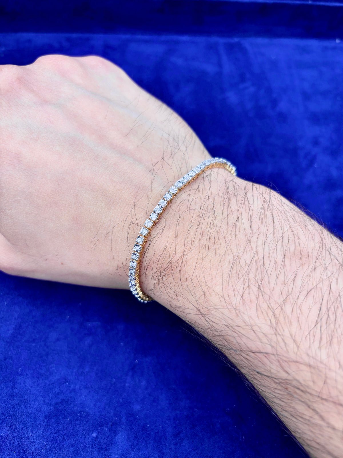 10K Gold 2.5mm Diamond Dream Bracelet - additional product view 6