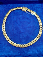 14K Solid Gold Cuban Chain 15mm 24 in - additional product view 4