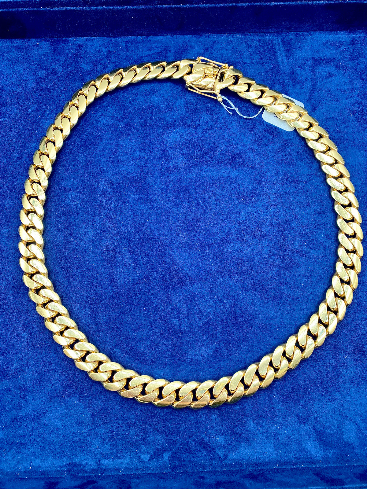 14K Solid Gold Cuban Chain 15mm 24 in - additional product view 4