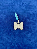 14K Gold Classic Butterfly Diamond Pendant - additional product view 8